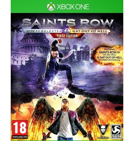 Saints Row IV Re-Elected + Gat Out Of Hell - Primeira Edição - Xbox One
