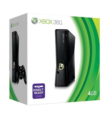 Xbox 360 (4GB) + Xbox Live Gold 12 Meses - Xbox 360