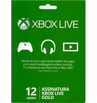 Assinatura Xbox Live Gold (3 Meses)